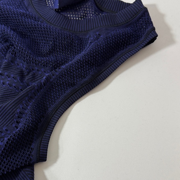 Athleta Navy Mesh Tank Top - Picture 5 of 7